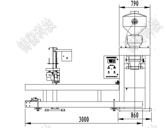 無機(jī)肥包裝秤